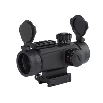 35mm objectief Lens Diameter 1x35 Red Dot Sight met 4 reticle patronen en flip covers