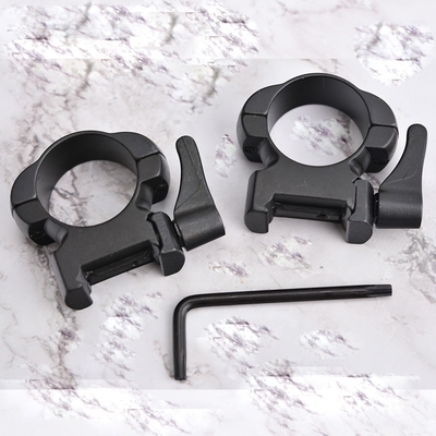 25.4mm Diameter Steel Quick Release Scope Mount Ring Bracket voor medium tot laag profiel