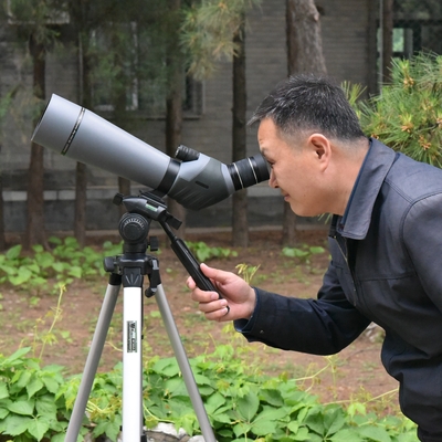 Buiten ED Waterdicht Spotting Scope met ED-lens en twee scherpstelwielen Zoom 20-60x80