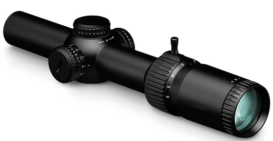 18.5oz 1-6x24 SFP Optic Sight AR-BDC3 Reticle 30 mm buis met vaste parallax instelling