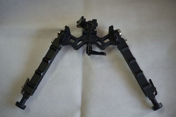330g Outdoor Tactical Bipod Verstelbaar 5.5''-8.1'' Hoogte 5 gleufjes voor veelzijdigheid