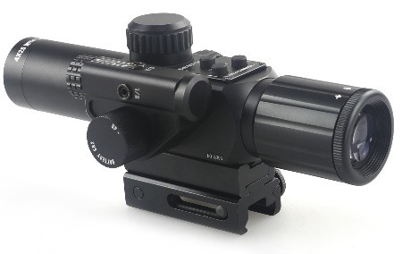 4x30 IR jacht breed gezichtsveld optische bereik met rode laser en mistbestendig