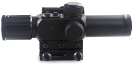 4x30 IR jacht breed gezichtsveld optische bereik met rode laser en mistbestendig