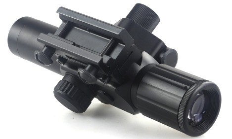 4x30 IR jacht breed gezichtsveld optische bereik met rode laser en mistbestendig