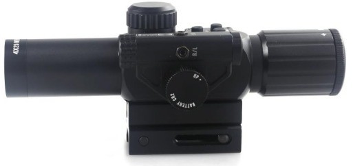 4x30 IR jacht breed gezichtsveld optische bereik met rode laser en mistbestendig