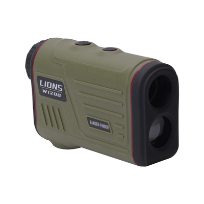 Compacte 127x80x43mm laser afstandmeter voor Golf Jagen 133 yard/1000 yard Zichtveld