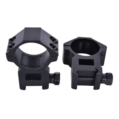 Hoog profiel Dual Ring Scope Mount Double Rings Mount Matte Zwart Centrum Hoogte 21mm