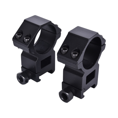 Hoog profiel Dual Ring Scope Mount Double Rings Mount Matte Zwart Centrum Hoogte 21mm