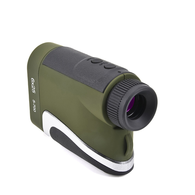 Nieuwste 6x25 laser afstandmeter 5-700m lange afstand voor de jacht 210g 7° kijkhoek
