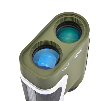 Nieuwste 6x25 laser afstandmeter 5-700m lange afstand voor de jacht 210g 7° kijkhoek