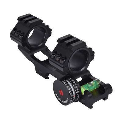 Scope Mount Matte Black Finish Dual Rings Bubble Level and Angle Indicator voor 21 mm