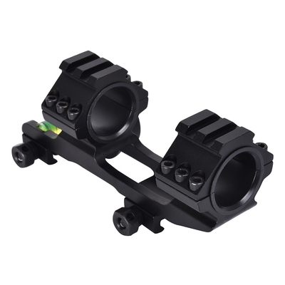 Scope Mount Matte Black Finish Dual Rings Bubble Level and Angle Indicator voor 21 mm