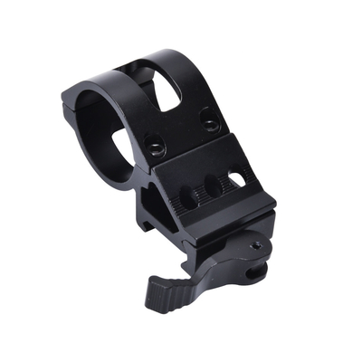 Snel afneembare bereikvergroting 30 mm Offset Ring voor 21 mm zijkantvergroting in Matte Zwart