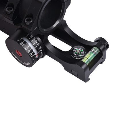 Precision Shooting met Black Matte Bubble Lever Scope Mount Base Angle Indicator