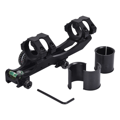 Precision Shooting met Black Matte Bubble Lever Scope Mount Base Angle Indicator