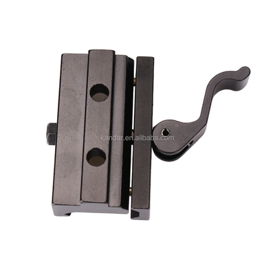 Alle metaal Riser Mount Adapter voor 21 mm tot 11 mm Clamp Bracket in Zwarte Aluminiumlegering
