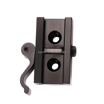 Alle metaal Riser Mount Adapter voor 21 mm tot 11 mm Clamp Bracket in Zwarte Aluminiumlegering