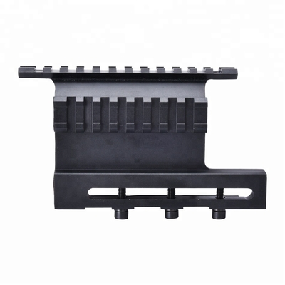 Side Mount Sight Scope Mount System met 127 mm onderlengte en Matte Zwarte afwerking