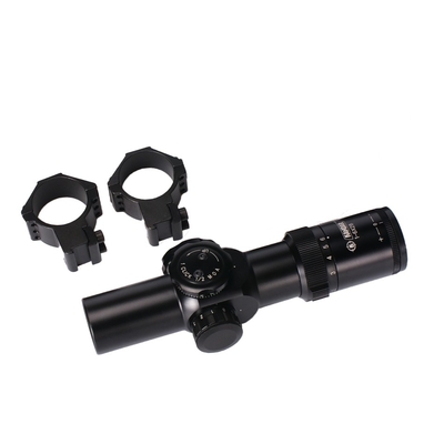 1-6x28 IRF Variabele optica FFP-omvang voor type reticel BDC en parallaxinstelling 100YDS