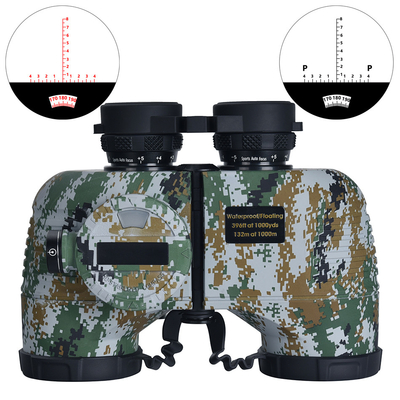 Outdoor sport verrekijker met verlichting en kompas 50 mm objectief diameter