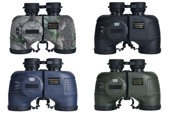 Outdoor sport verrekijker met verlichting en kompas 50 mm objectief diameter