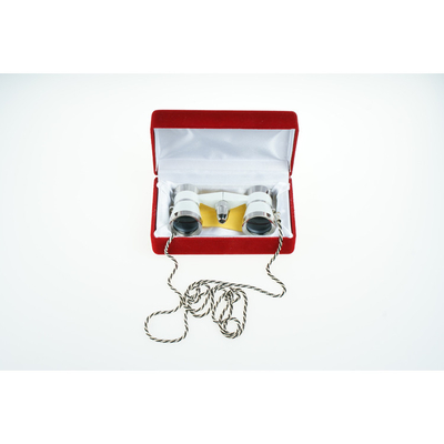 Lichtgewicht 3x25 Opera theaterbrillen met optioneel rubber en aluminium materiaal