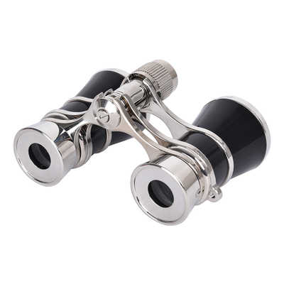 3x Vergroting Edelmetalen Mini Telescoop Spotting Scope voor Paardenwedstrijden 3x25