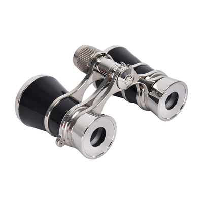 3x Vergroting Edelmetalen Mini Telescoop Spotting Scope voor Paardenwedstrijden 3x25
