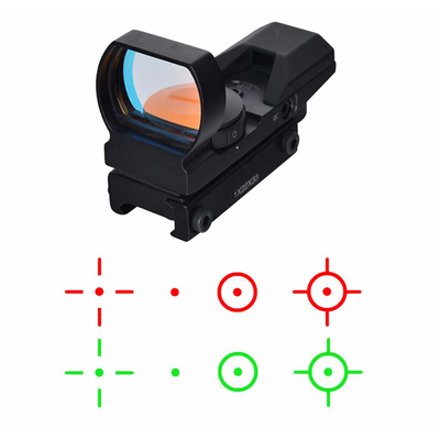 Red Dot Scope 1X22X33 MO 3/5/10/15 Maximaal uitgangsvermogen 0 4 Reticle Reflex Sight