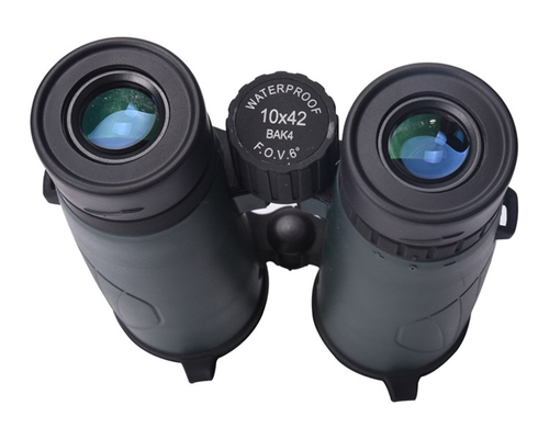 Waterdicht en tegen mist 10x42 Groene telescoop voor jagen Wandelen Outdoor sport Binocular