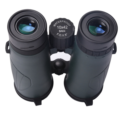 Waterdicht en tegen mist 10x42 Groene telescoop voor jagen Wandelen Outdoor sport Binocular