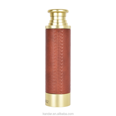 181g Monoculair Nautiek Handheld Messing Spyglass Uitbreidbaar 26x32 Teleskop voor optica