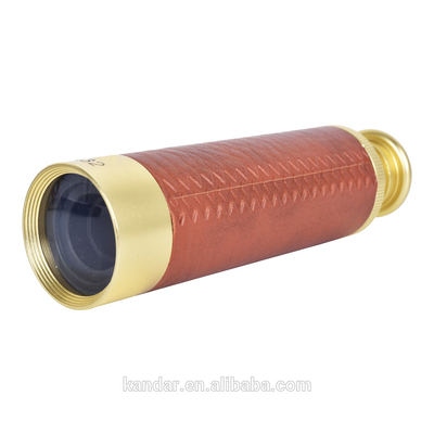 38x135mm Nautiek Handheld Messing Spyglass Monoculair Telescoop Optiek Uitbreidbaar 26X32