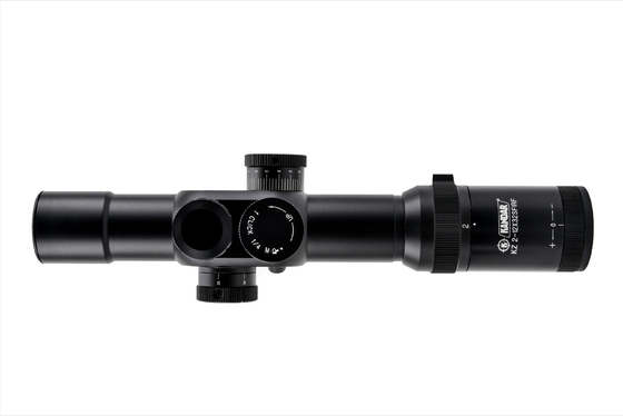 35mm KANDAR KZ 2-12x32 Eerste brandpuntvliegtuig jachtscherm met zijfocus glas reticel