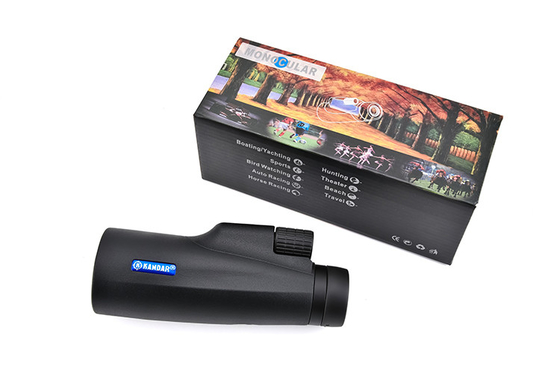 Langeafstandsmonoculaire telescoop 12x50 met statiefclip en dubbel gecoate lenscoating