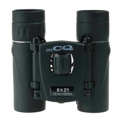 Focus op 8x21 lichtgewicht zakverrekijker met helder zicht en een laag gewicht van 195 g