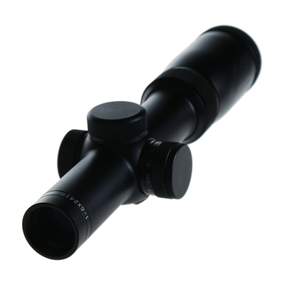 Lengte 280 mm en maximaal uitgangsvermogen 0 Verlichting 1-6X24IR voor compact spotten