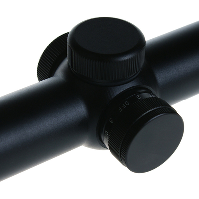 Lengte 280 mm en maximaal uitgangsvermogen 0 Verlichting 1-6X24IR voor compact spotten