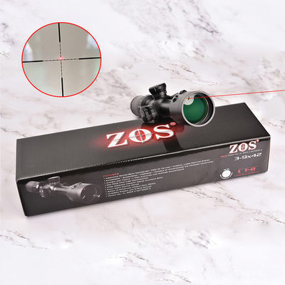 Optische schermen Essentiële ZOS 3-9x42 R6 Eerste brandpuntscherm met rode verlichting