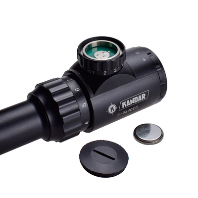 25.4mm buisdiameter schokbestendig jacht 3-9x40EG luchtoptisch bereik met concurrerende