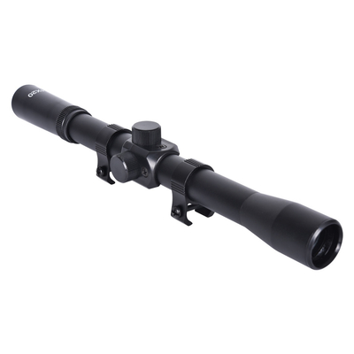4x20 Mini Scope 22 Optische scope met ringen en montages Zichtveld 4,6° 100yds Buisdiameter 17mm