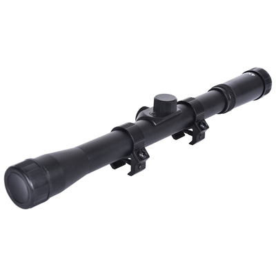 4x20 Mini Scope 22 Optische scope met ringen en montages Zichtveld 4,6° 100yds Buisdiameter 17mm