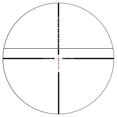 Verlicht 3-12x40 SFIR Side Focus Optic Scope voor jagen 30mm Dia.