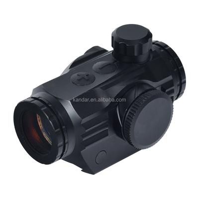 1x Mini Red Dot Sight voor jachtverlichting 6 niveaus Red Push Button Type
