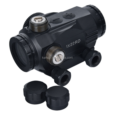 1x Mini Red Dot Sight voor jachtverlichting 6 niveaus Red Push Button Type