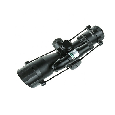 F.O.V. 11°-38° Jagen Verlicht Zicht 2,5-10X40 met groen laserzicht