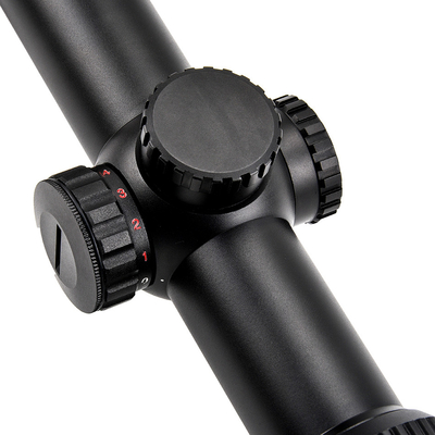 1-4x24 verlicht Tactische 30 mm buis Glas Reticel Scope met maximaal uitgangsvermogen 0
