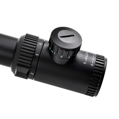 Optische zicht 1-4x24 IR 30 mm met 12,6 mm uitgangspupil