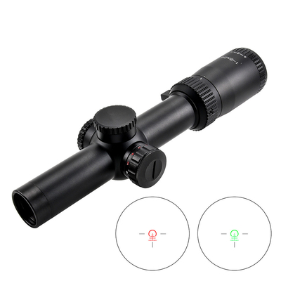 1-6x24 Zwart Tactisch Glas Geëtste Reticel Optica Ruimte voor Jagen LPVO Zicht veelzijdig