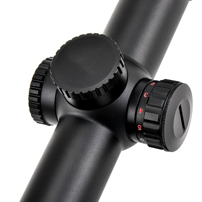 1-6x24 Zwart Tactisch Glas Geëtste Reticel Optica Ruimte voor Jagen LPVO Zicht veelzijdig